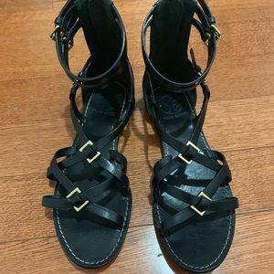 Black Tory Burch Sandals